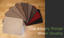 The Albany Carpet is 100% Polypropylene - ideal for Heavy Domestic rooms.
